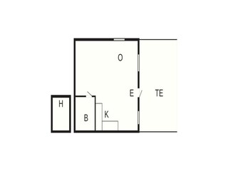 Vakantiehuis Borgholm Grondplan 21