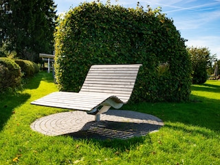 Gemütliche Liege mit Ausblick