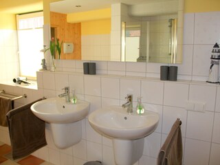 Hauotbad- Doppelwaschbecken