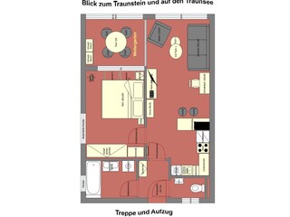 Appartamento per vacanze Gmunden Registrazione all'aperto 5