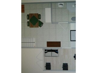 Vakantiehuis Gruissan Grondplan 3
