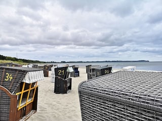 Schöner sandiger Ostseestrand