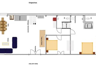 Chalet Ofterschwang Grondplan 27