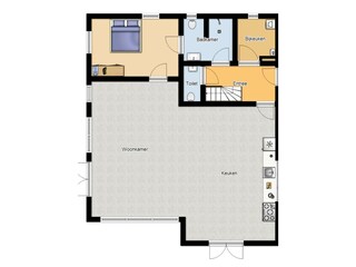 Villa Callantsoog Plano de planta 42