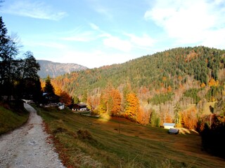 Herbststimmung auf der Partnachalm