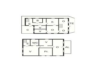 Casa per le vacanze Bygstad Pianta del piano 44