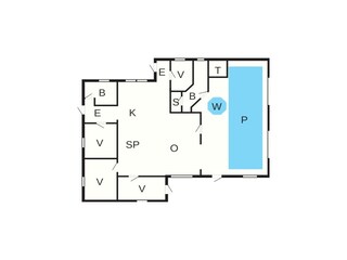 Vakantiehuis Als Grondplan 47