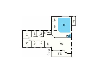 Vakantiehuis Marielyst Grondplan 29