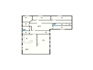 Ferienhaus Købingsmark Grundriss 3