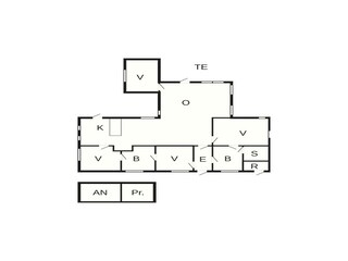 Casa per le vacanze Marielyst Pianta del piano 3