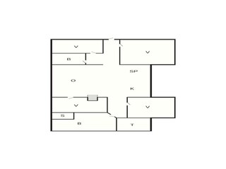 Casa de vacaciones Aalbæk Plano de planta 8