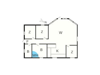 Maison de vacances Marielyst Plan d'étage 3