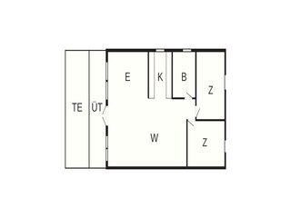 Casa de vacaciones Jegum Plano de planta 3