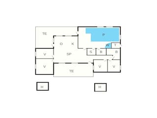 Ferienhaus Tversted Grundriss 50