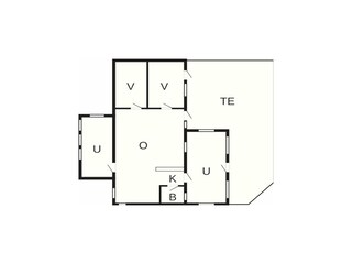 Maison de vacances Sønderballe Plan d'étage 32