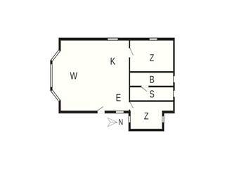 Casa de vacaciones Vorupør Plano de planta 9