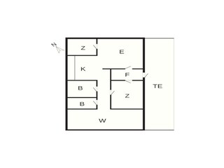 Ferienhaus Toftum Grundriss 3