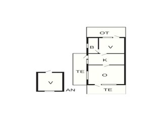 Maison de vacances Juelsminde Plan d'étage 22