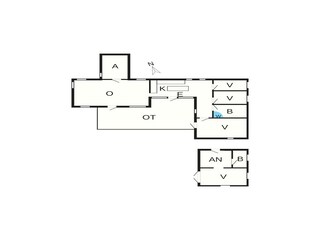 Holiday house Løkken Floor Plan 52