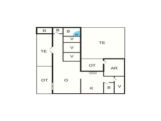 Ferienhaus Ebeltoft Grundriss 3