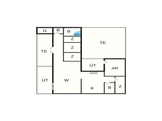 Ferienhaus Ebeltoft Grundriss 4