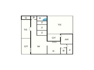 Maison de vacances Ebeltoft Plan d'étage 4