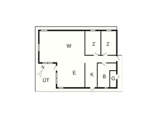 Casa per le vacanze Sösdala Pianta del piano 16