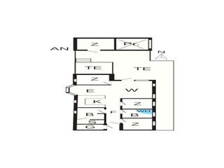 Holiday house Saltum Floor Plan 3