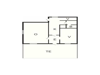 Vakantiehuis Heberg Grondplan 25