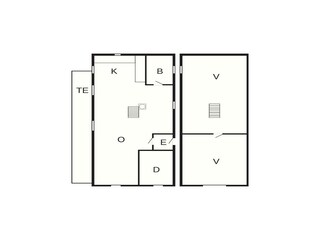 Casa de vacaciones Hulsig Plano de planta 22