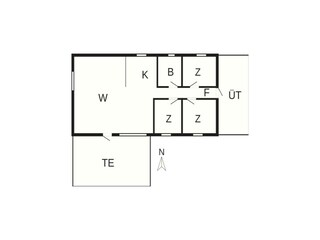 Ferienhaus Mou Grundriss 25