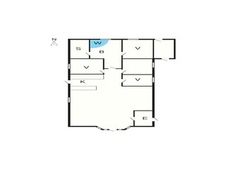 Casa de vacaciones Bork Havn Plano de planta 3