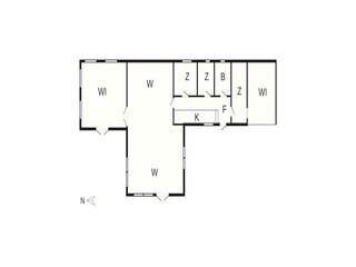 Casa de vacaciones Humlum Plano de planta 8