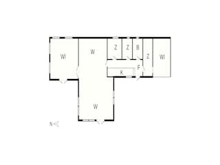 Holiday house Humlum Floor Plan 40