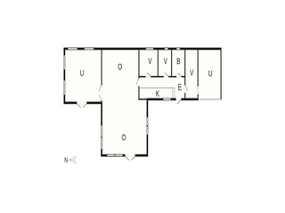 Vakantiehuis Humlum Grondplan 39