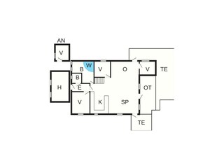 Casa de vacaciones Skaven Strand Plano de planta 31
