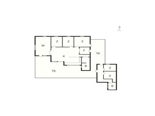 Maison de vacances Fjellerup Strand Plan d'étage 3