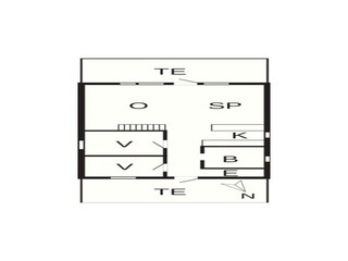 Vakantiehuis Klegod Grondplan 41