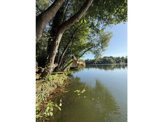 Schaukeln über dem See