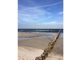 Buhnen als Wellenbrecher