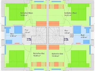 Casa de vacaciones Dranske Plano de planta 22