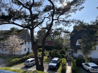 Der Blick vom Balkon