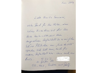 Bewertung aus unserem Gästebuch