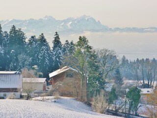 View South-West in Winter