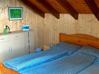 Eines der Schlafzimmer.