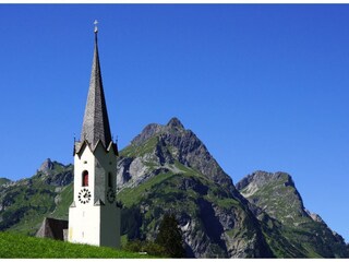 The church in Schröcken