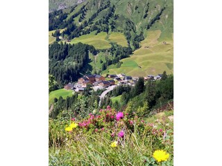 Parzelle Nesslegg unser Haus Annette ganz vorne