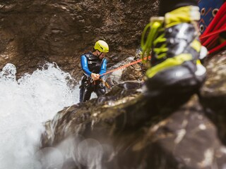 Canyoning - just 100 m away