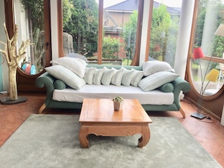 sonnendurchflutete Sofaecke