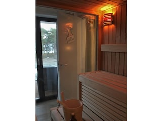 Sauna mit Meerblick